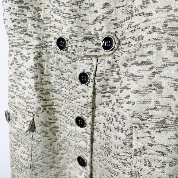 Moulinette Soeurs x Anthropologie April Textured-Jacquard Gold Dress Size 2 - Picture 8 of 16